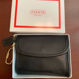 Coach Black Leather Wallet